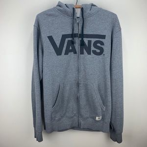 VANS ZIP UP HOODIE